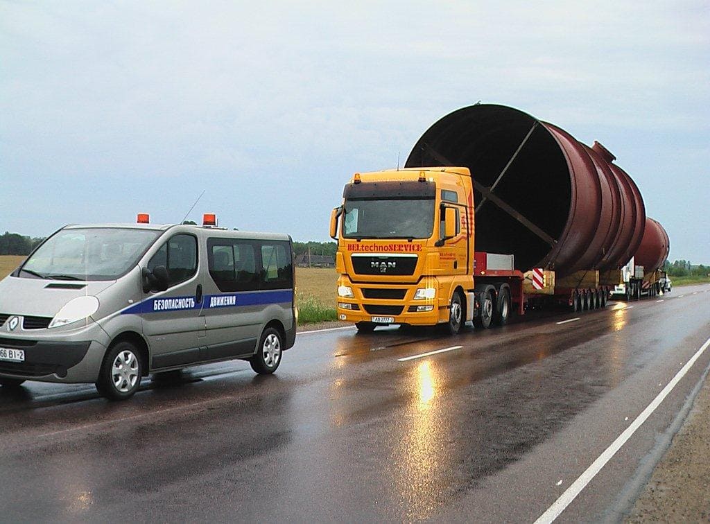 Международные перевозки крупногабаритных, тяжеловесных и длинномерных грузов